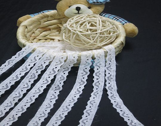 White Lace Trimming for Underwear, Wave Trim Lace (LCL0002)
